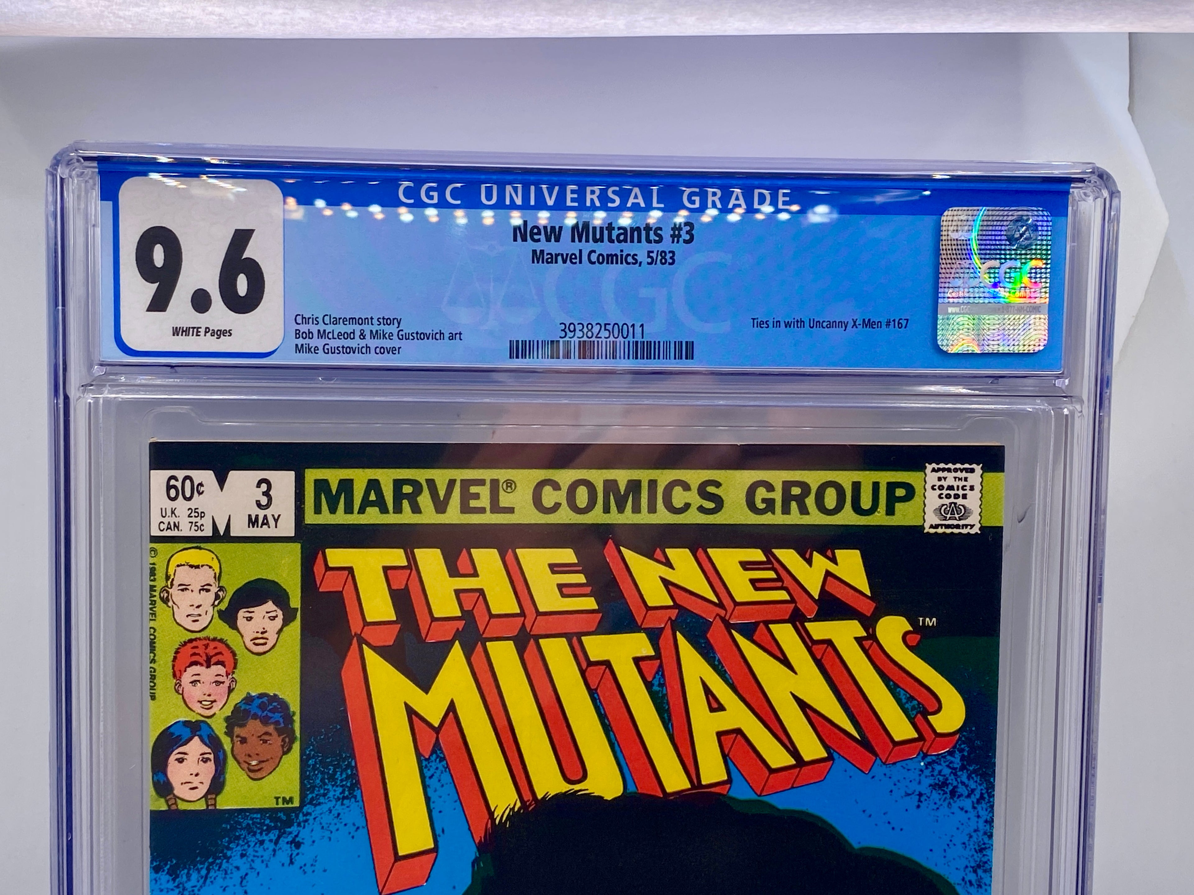 New Mutants #3 (1983) CGC 9.6