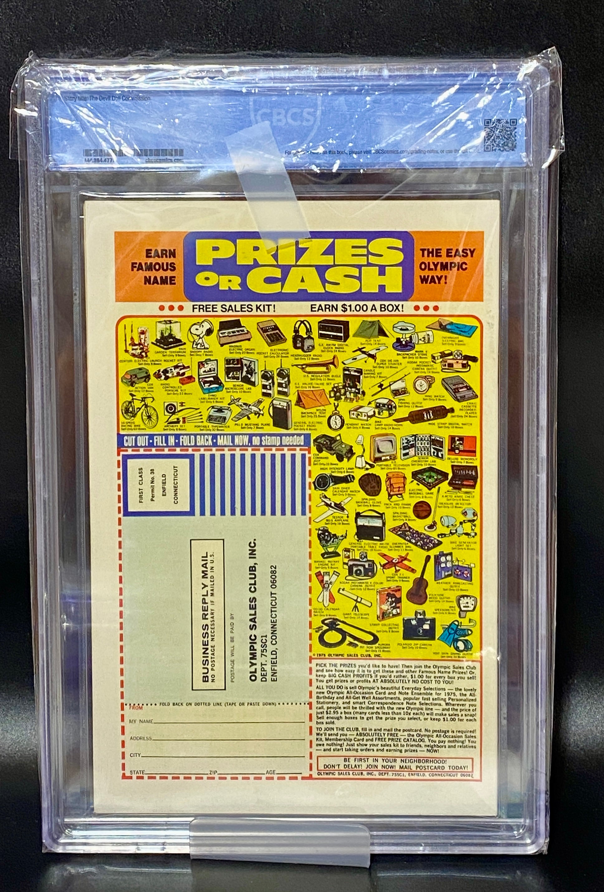 The Scorpion #2 (1975) CBCS 9.4