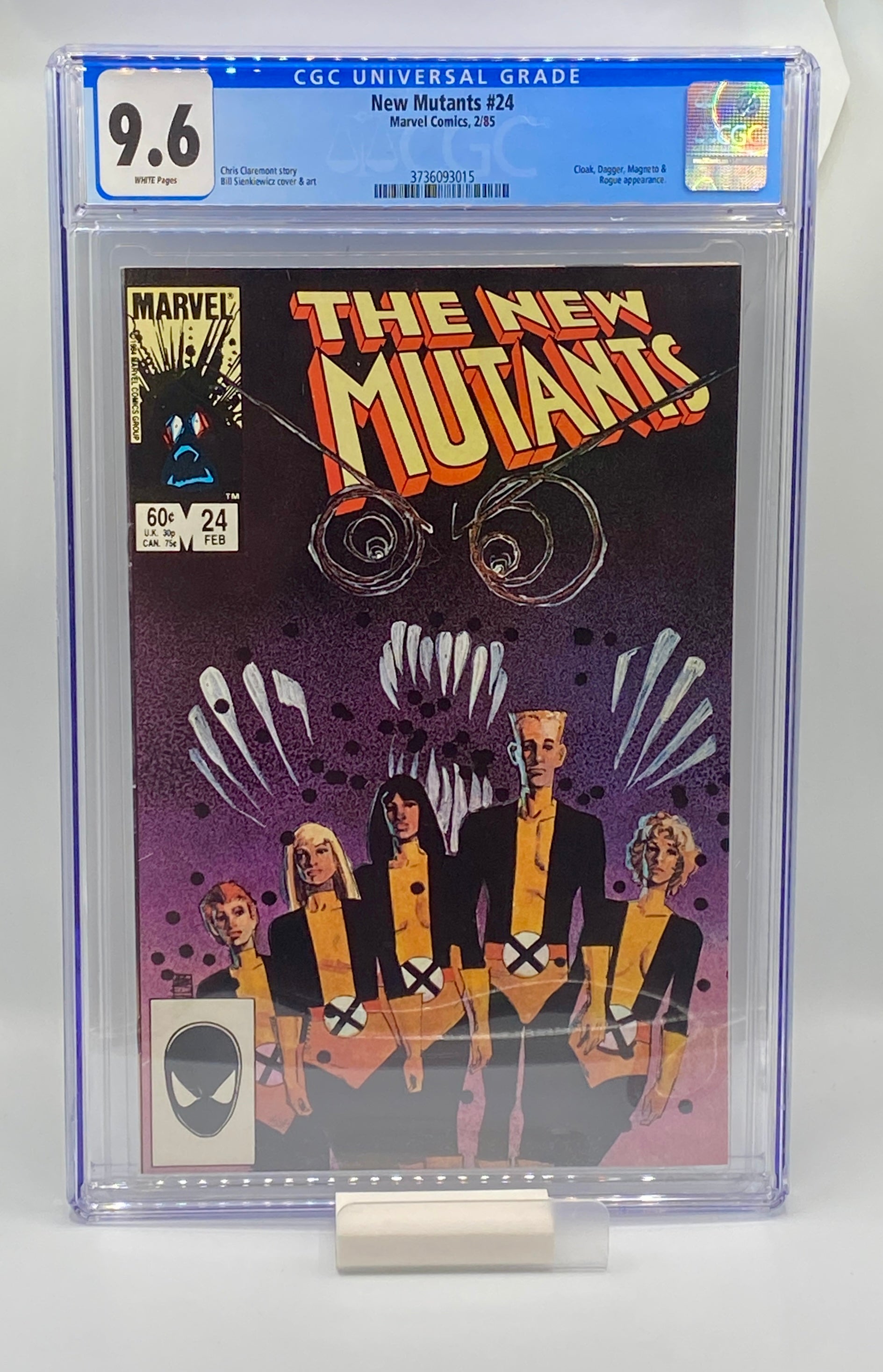 New Mutants #24 (1985) CGC 9.6