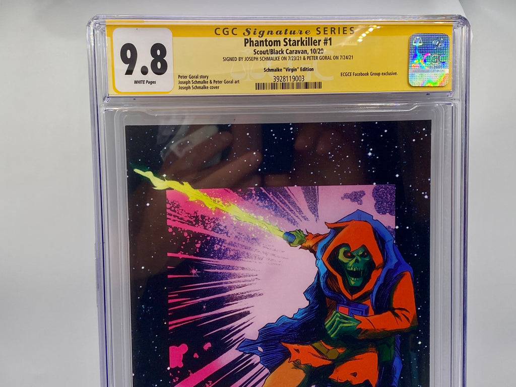 Phantom Starkiller #1 (2020) CGC SS 9.8 – ECGCE Virgin Variant – Signed by Peter Goral & Joseph Schmalke – Limited to 50 Copies