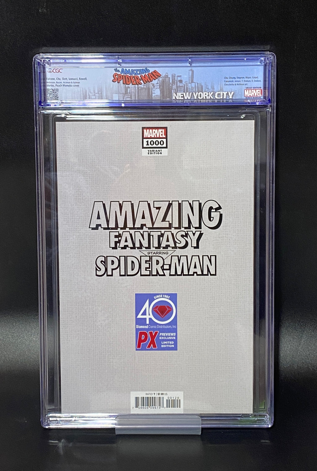 Amazing Fantasy #1000 (2022) CGC 9.8 Peach Momoko Virgin Variant Ltd 1000