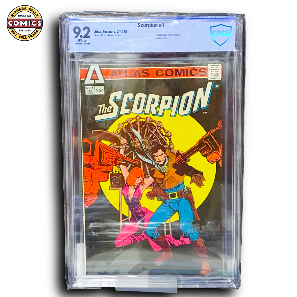 Scorpion #1 (1975) CBCS 9.2