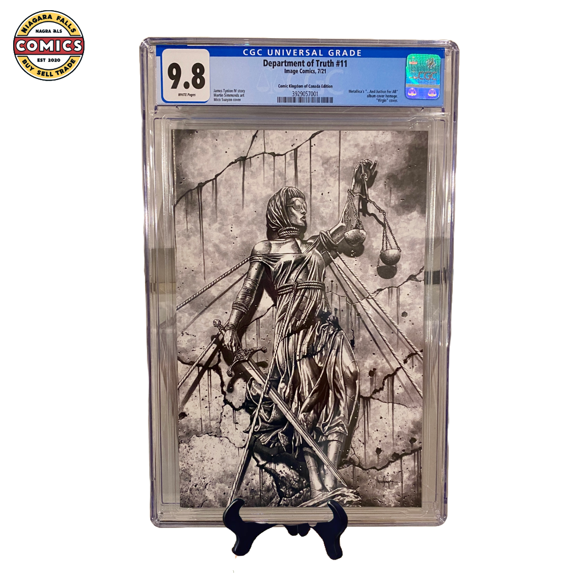 Department of Truth #11 (2021, Image Comics) CGC 9.8