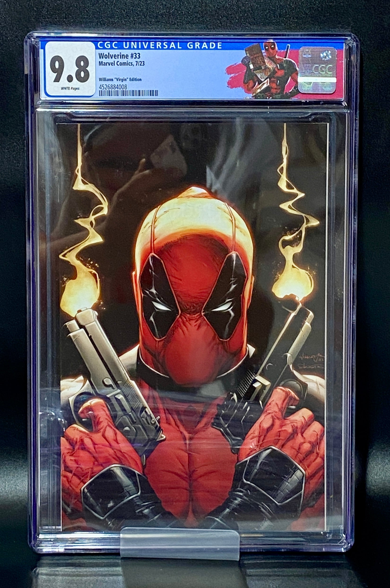 Wolverine #33 (2023) CGC 9.8 – Scott Williams Exclusive Deadpool Virgin Variant