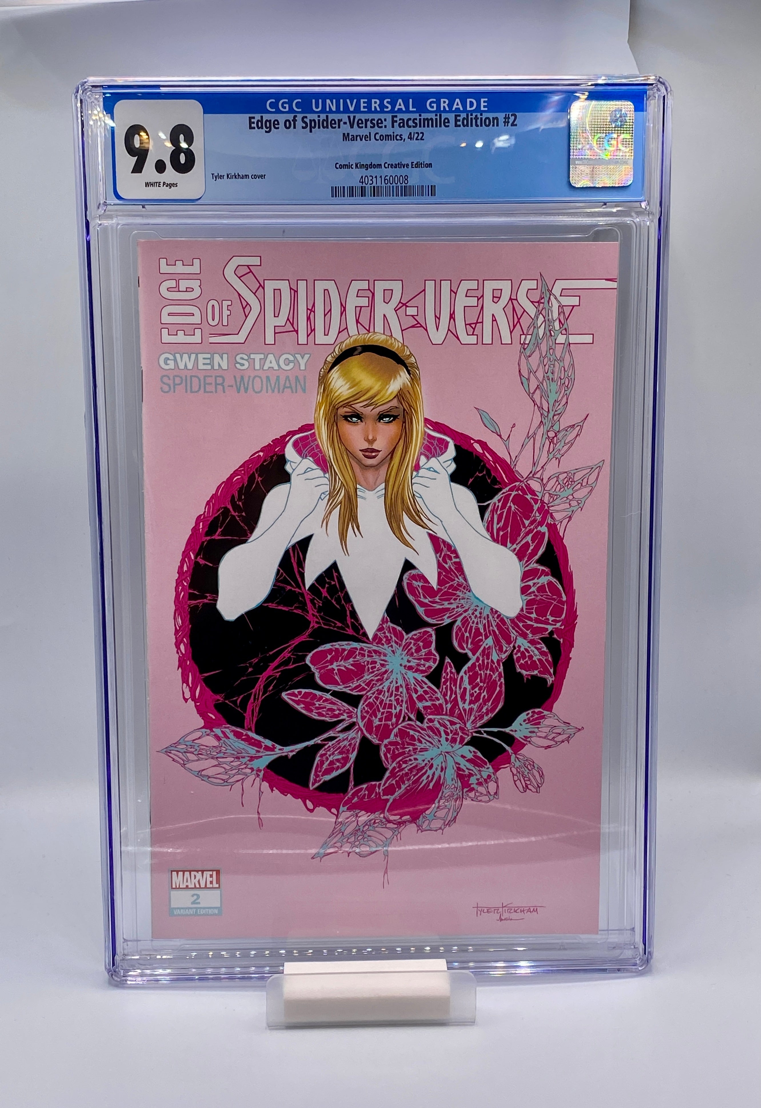 Edge of Spider-Verse #2 (2022) – CGC 9.8 – Tyler Kirkham Limited Variant