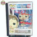 Funko Pop #1150 Leatherface (2022) Signed by Mark Burnham Pristine COA w/Hard Stack