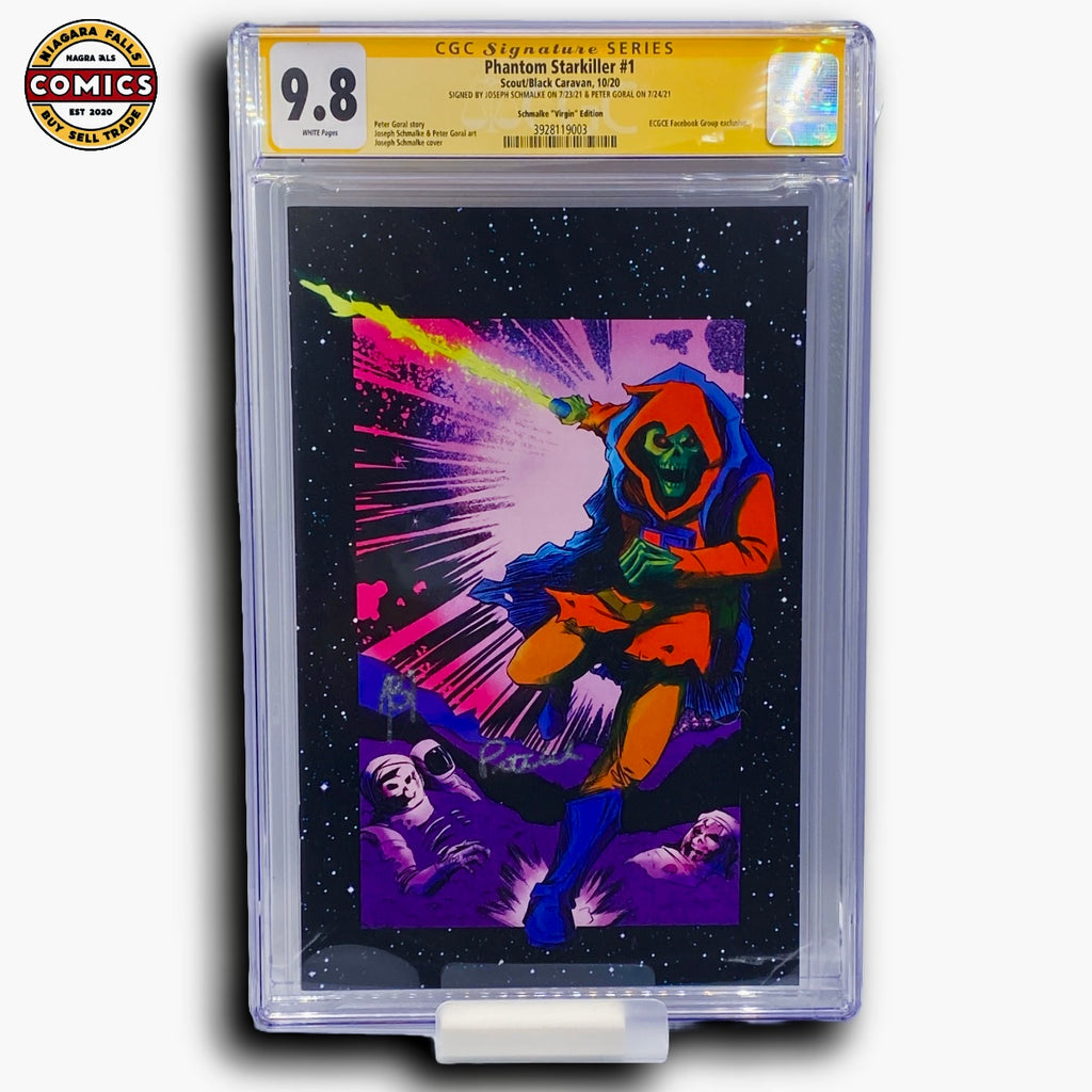 Phantom Starkiller #1 (2020) CGC SS 9.8 – ECGCE Virgin Variant – Signed by Peter Goral & Joseph Schmalke – Limited to 50 Copies