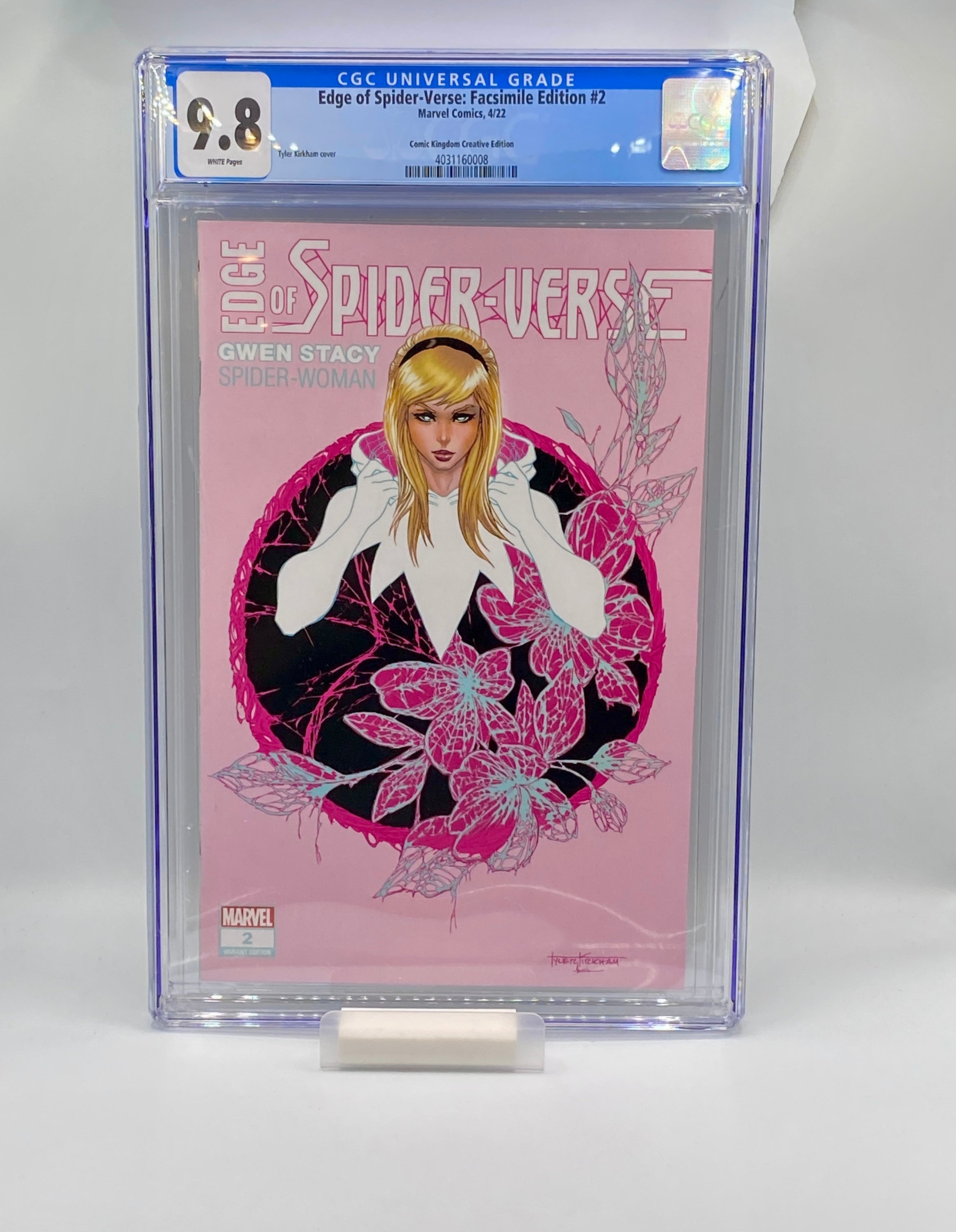 Edge of Spider-Verse #2 (2022) – CGC 9.8 – Tyler Kirkham Limited Variant