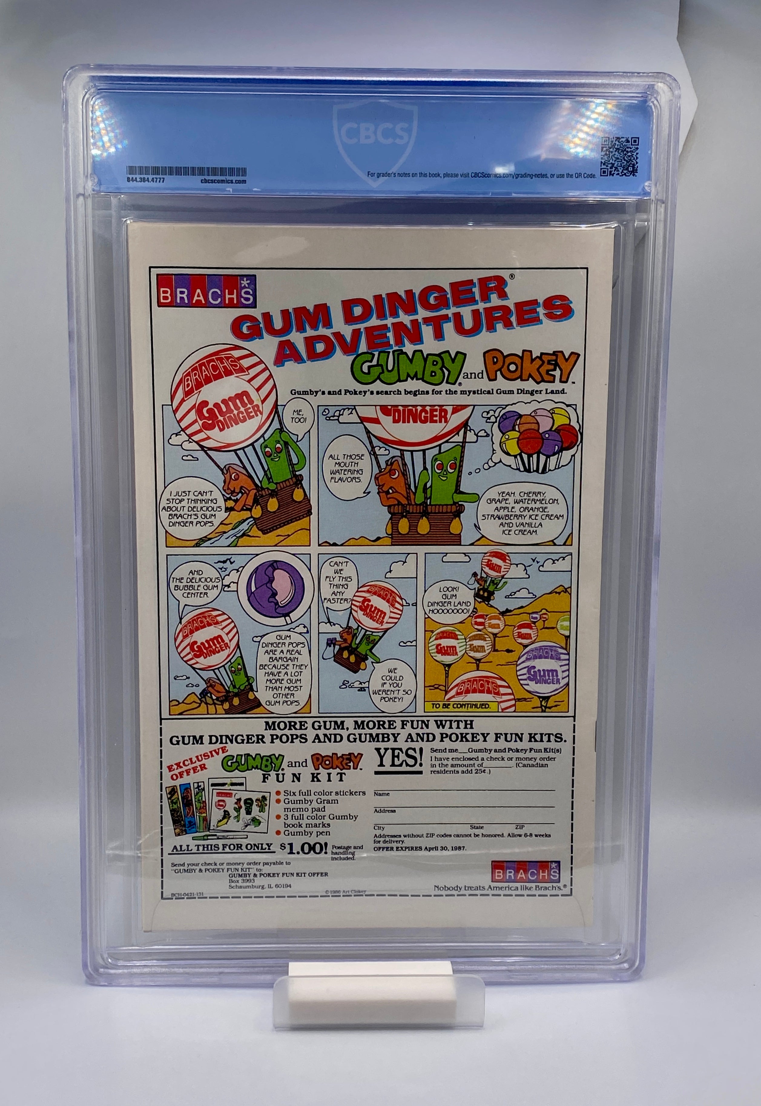 Web of Spider-Man #23 (Feb 1987) CBCS 9.8 Newsstand