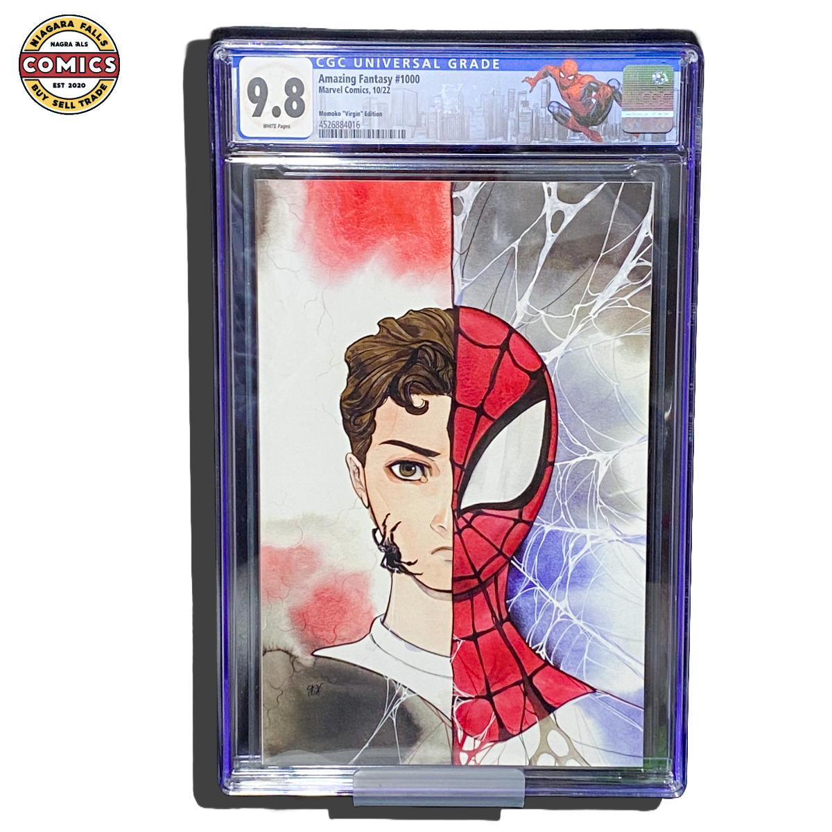 Amazing Fantasy #1000 (2022) CGC 9.8 Peach Momoko Virgin Variant Ltd 1000