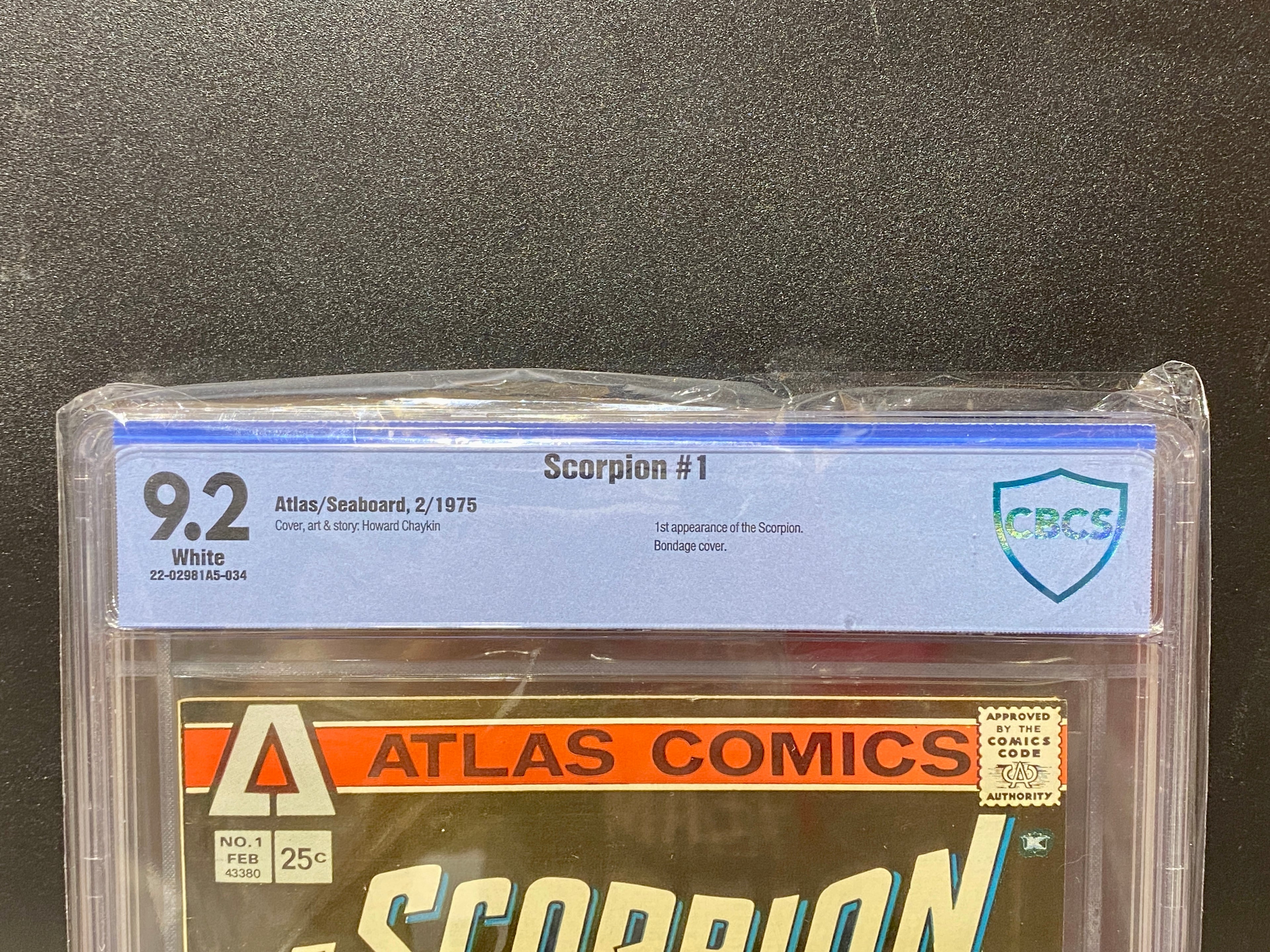 Scorpion #1 (1975) CBCS 9.2