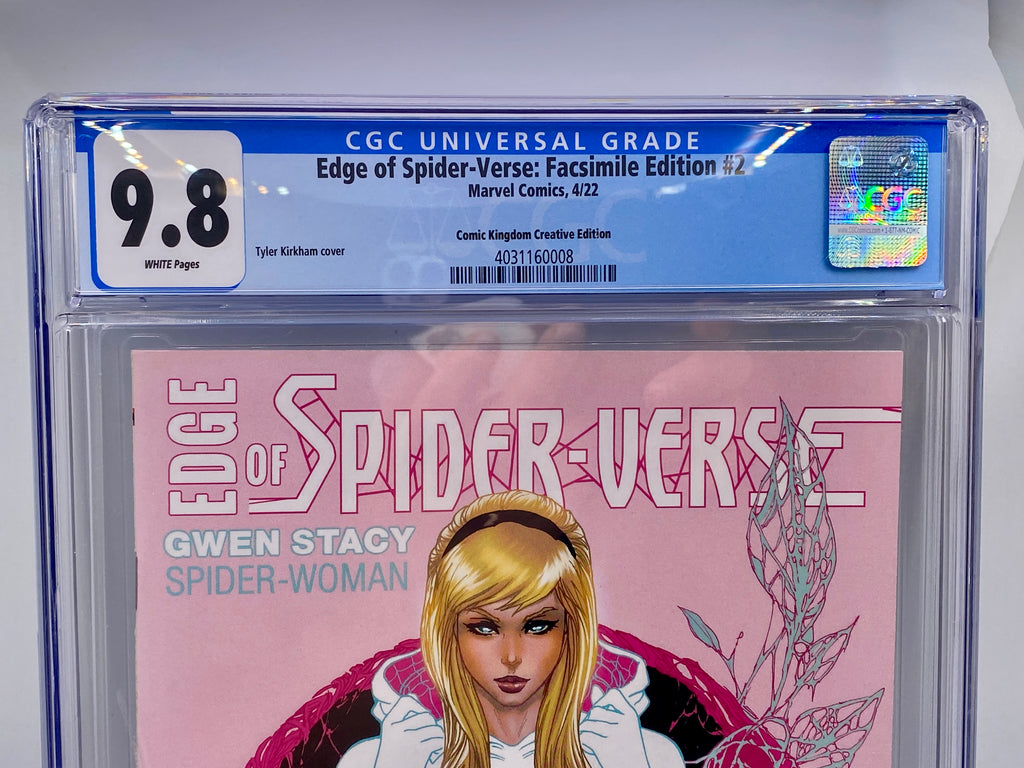 Edge of Spider-Verse #2 (2022) – CGC 9.8 – Tyler Kirkham Limited Variant