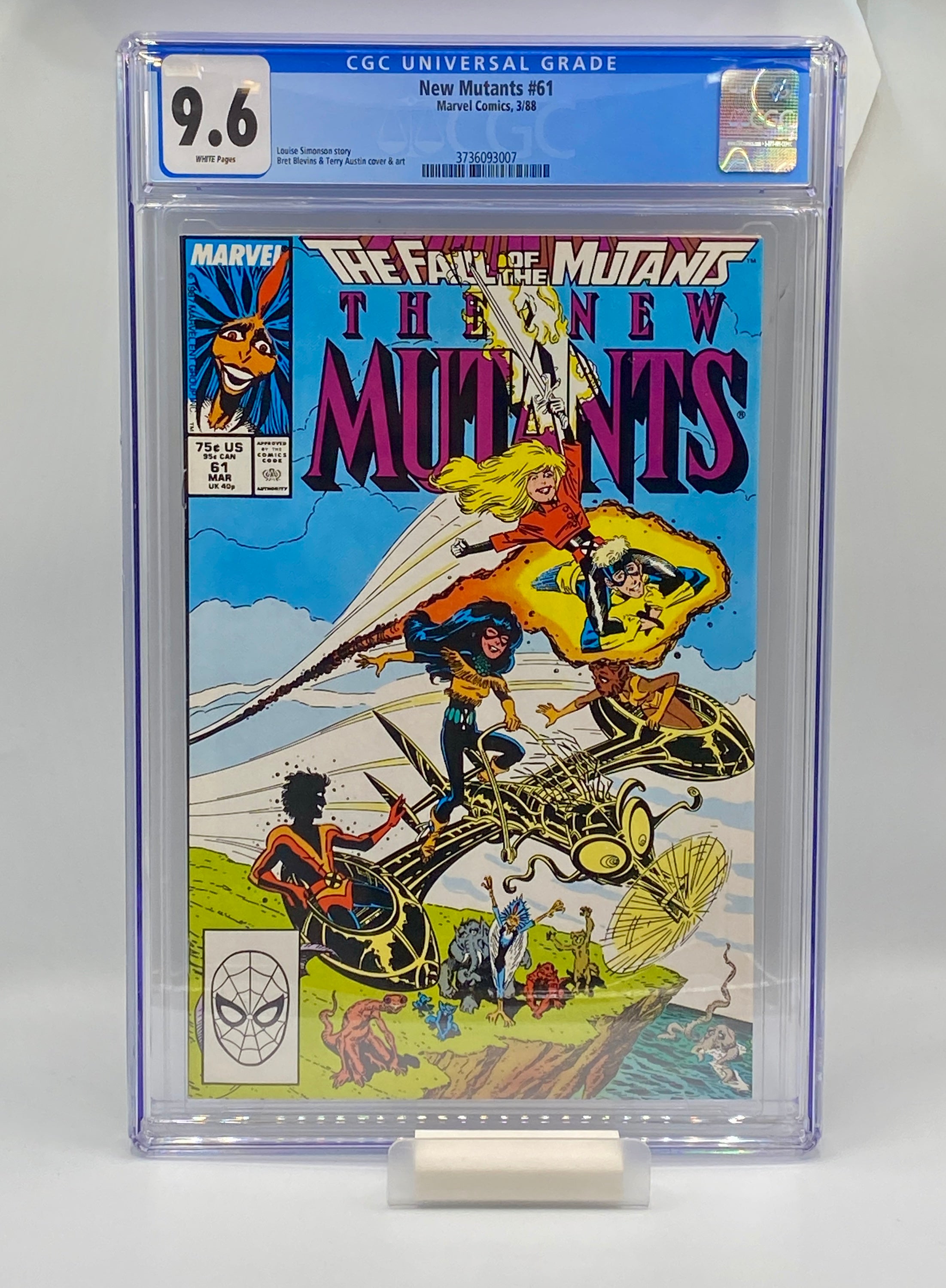 New Mutants #61 (1988) CGC 9.6