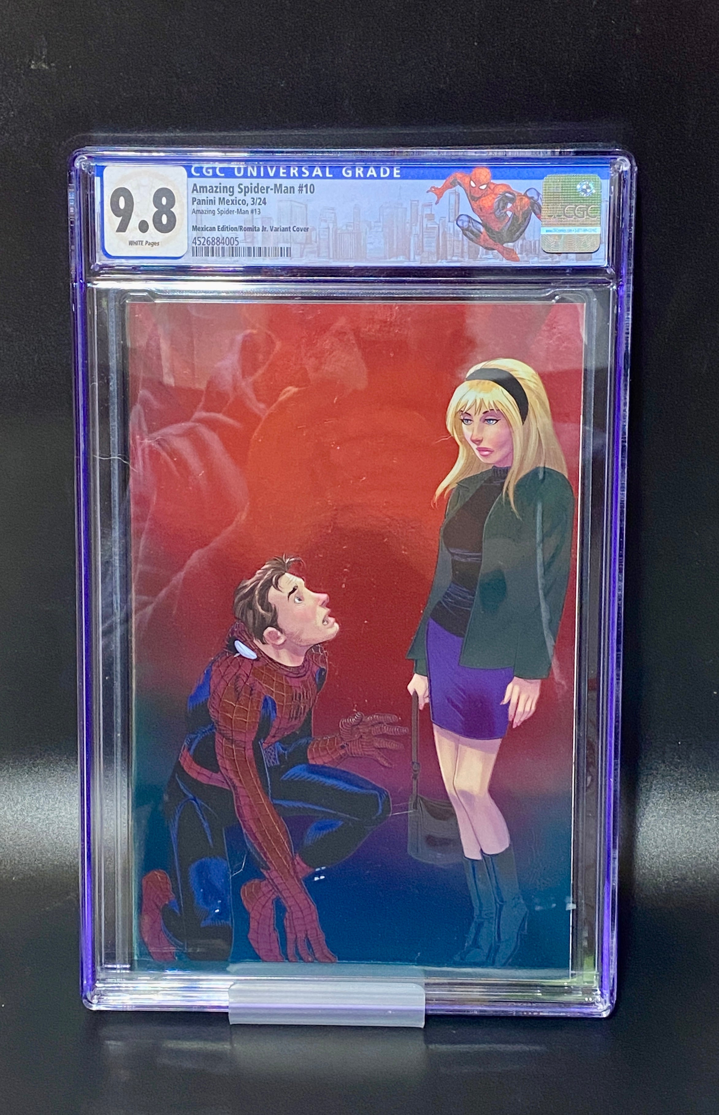 Amazing Spider-Man #10 (2024) CGC 9.8 La Mole Virgin Foil Variant Ltd 1000