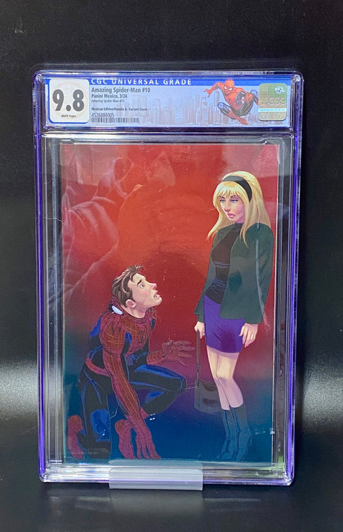 Amazing Spider-Man #10 (2024) CGC 9.8 La Mole Virgin Foil Variant Ltd 1000