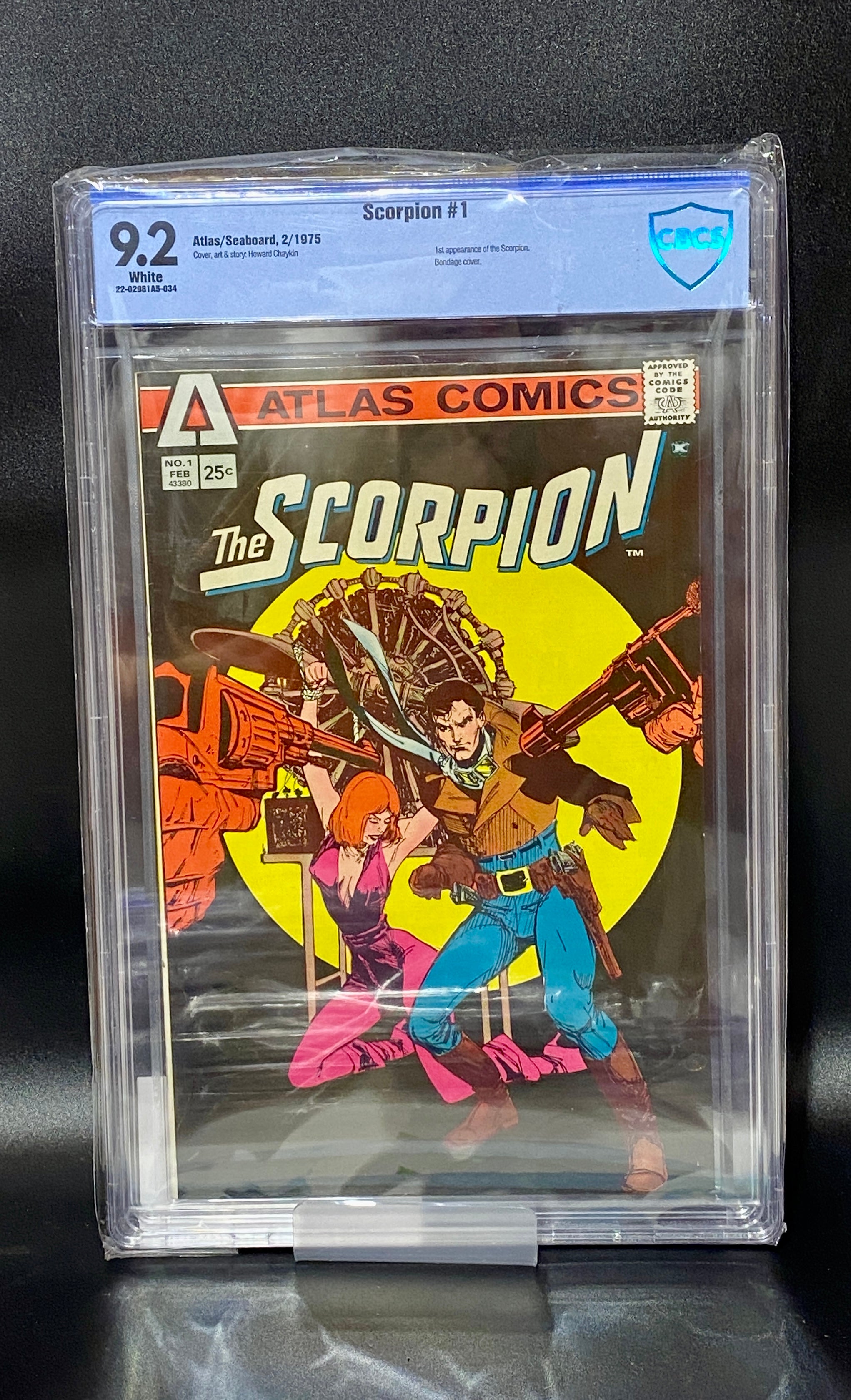 Scorpion #1 (1975) CBCS 9.2